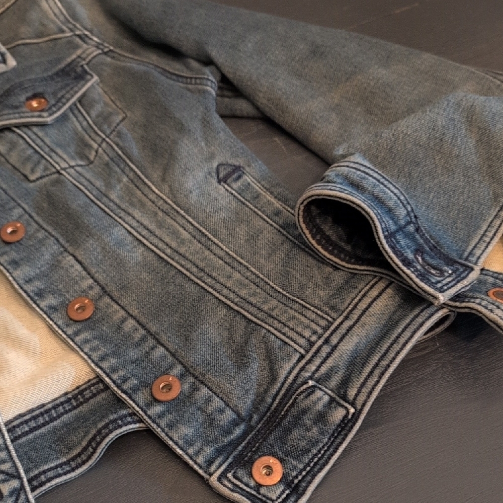 Pilcro and the Letterpress Light Blue Denim Jacket - Picture 6 of 11